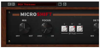 Soundtoys MicroShift